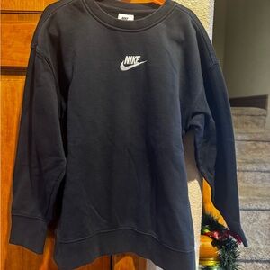 Nike Boys Crewneck Black Sweater